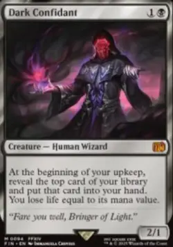 Dark Confidant Final Fantasy (FIN) 94 MTG Regular NM - Image 1