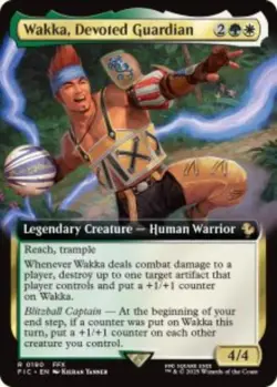 Wakka, Devoted Guardian Final Fantasy Commander (FIC) 190 MTG Regular NM - Image 1