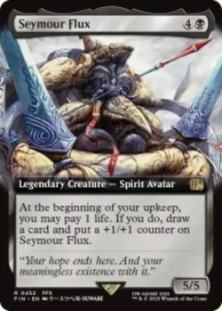 Seymour Flux Final Fantasy (FIN) 452 MTG Regular NM - Image 1