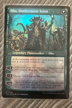 Oko, Lorwyn Liege FOIL Lorwyn Eclipsed MTG NM - Image 2