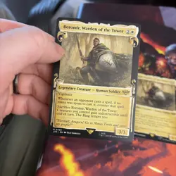 SET OF 2-Boromir, Warden of the Tower (Showcase Scrolls) MTG LOTR - Image 2