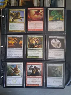 !!!! Magic The Gathering Card Lot 348 Cards Including 9 Jumbo Cards In Binder ! - Image 2