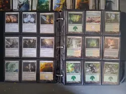 !!!! Magic The Gathering Card Lot 348 Cards Including 9 Jumbo Cards In Binder ! - Image 3