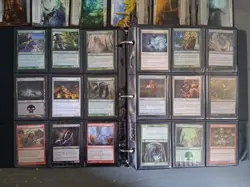 !!!! Magic The Gathering Card Lot 348 Cards Including 9 Jumbo Cards In Binder ! - Image 4