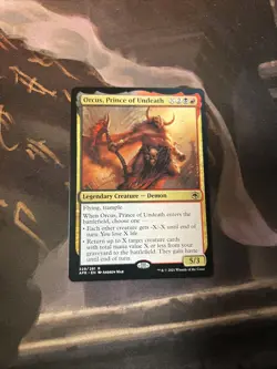 MTG Orcus, Prince of Undeath NM-Mint Adventures in the Forgotten Realms - Image 1