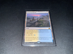 2021 Magic the Gathering Deserted Beach Land Midnight Hunt Near Mint - Image 1
