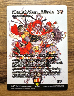 MTG Final Fantasy Gilgamesh, Weapon Collector #13 *NON-FOIL* Through The Ages - Image 1