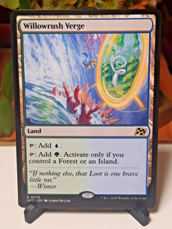 1x Willowrush Verge - Aetherdrift - NM Never Played - MTG - Image 1