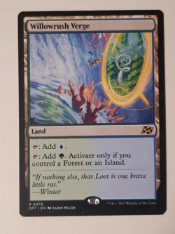 1x Willowrush Verge - Aetherdrift - NM Never Played - MTG - Image 5