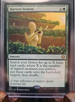 Harvest Season Starter Commander Decks MTG Regular Near Mint - Image 3