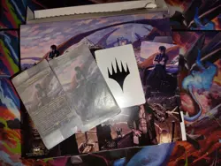 Magic The Gathering MTG Final Fantasy 6 Card Display - Image 1