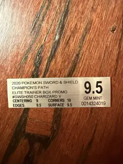Pokemon Charizard V SWSH260 Sword & Shield Promo Holo English TCG Card - Image 3