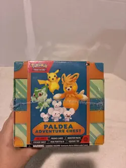 NEW IN BOX AND SEALED - Pokemon TCG 2024 Paldea Adventure Chest - Image 2