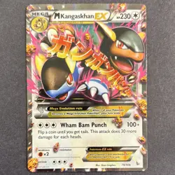 Pokemon TCG M Kangaskhan EX 79/106 Flashfire Ultra Rare Holo 230HP - Image 1