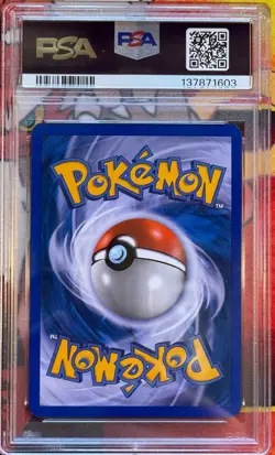 2006 Pokemon Pop Series 2 Entei #1 Holo - PSA 8 NM-MT - Image 2