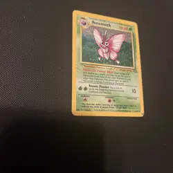 Venomoth 13/64 Jungle (1999) Pokemon Vintage TCG Card Holo Rare - Image 2