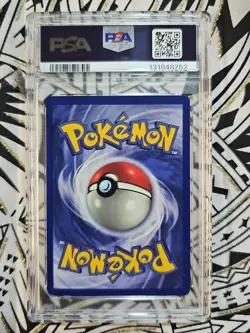 2000 POKEMON VTG PROMO BLACK STAR POKEMON LEAGUE #8 MEW PSA 7 NEAR MINT (252) - Image 2