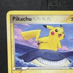 Pikachu 12/17 Pop Series 5 Non-Holo Pokemon Card MP - Image 2