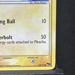 Pikachu 12/17 Pop Series 5 Non-Holo Pokemon Card MP - Image 4