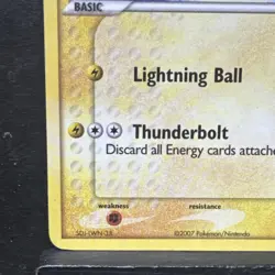 Pikachu 12/17 Pop Series 5 Non-Holo Pokemon Card MP - Image 5