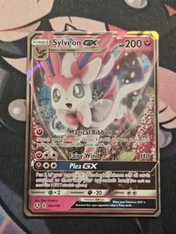 Pokemon TCG Sylveon GX 92a/145 Alt Art Promo Guardians Rising Sun and Moon - Image 1