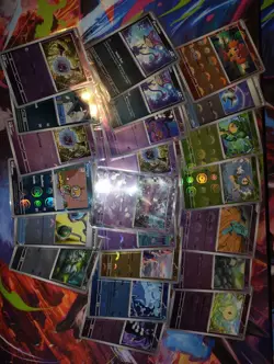 Big Pokemon Card Lot Over 20 Pokeball And Masterball Holos!! - Image 1