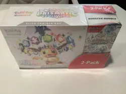 Pokemon TCG Scarlet & Violet Prismatic Evolutions 2 Pack Costco Bundle Box - Image 1