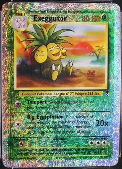 Pokemon ~ Legendary Collection ~ Exeggutor ~ Reverse Holo ~ CGC 9 Mint ~ #23 - Image 3