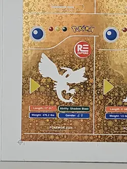 Pokemon Fan Art Uncut Sheets Set Of 3 Charizard, Snorlax, Rayquaza,Mewtwo 2024 - Image 5