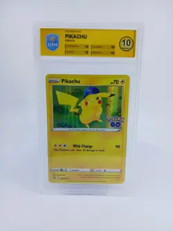 Pikachu 028/078 Pokemon GO Holo - Rare - GRADED GEM MINT 10 - COLLECTORS ITEM - Image 2