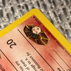 Pokemon - Brock's Vulpix 37/132 WOTC Good W Stamped Promo Gym Challenge - Image 3