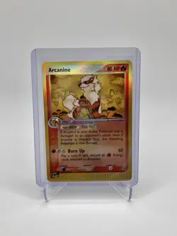 2003 Pokemon TCG EX Sandstorm Arcanine 15/100 Reverse Holo Rare - Image 1