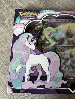 Sword & Shield Pokemon TCG Galarian Rapidash V Box - Factory Sealed 820650808739 - Image 3