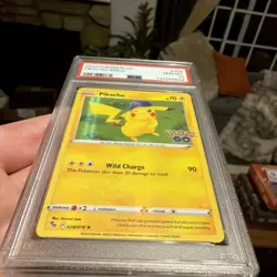 Pokemon Pikachu Holo PSA 10 🔥 Pokemon Go Rare Clean Slab - Image 2