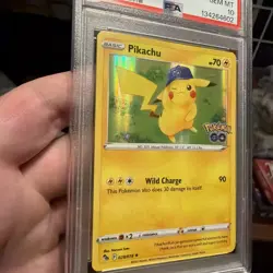 Pokemon Pikachu Holo PSA 10 🔥 Pokemon Go Rare Clean Slab - Image 3