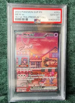 2023 Pokemon Mew 151 Ultra Premium Collection #053 PSA 10 Gem Mint - Image 1