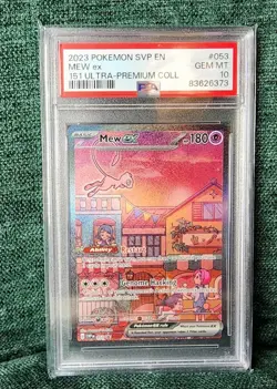 2023 Pokemon Mew 151 Ultra Premium Collection #053 PSA 10 Gem Mint - Image 2
