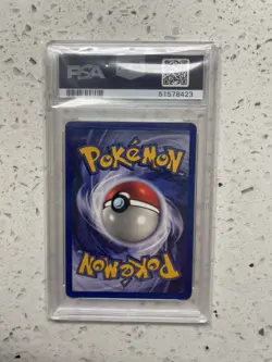 Rhyhorn 1st Ed PSA 8 #61/64 Jungle Common Pokemon 1999 - Image 2