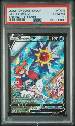 Starmie V TG13/TG30 Astral Radiance Pokemon PSA 10 *889 - Image 1