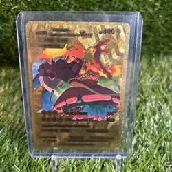 Pokemon - Venusaur Charizard Blastoise VMax Tag Team 143/203 Gold Foil Fan Art - Image 1