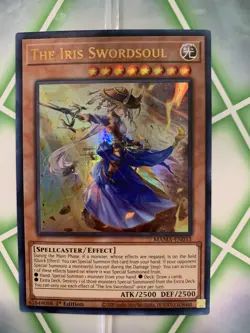 🔥 Yugioh The Iris Swordsoul MAMA-EN033 ULTRA RARE 1ST EDITION NM - Image 1