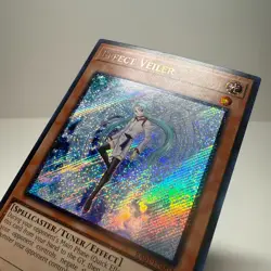 Yu-Gi-Oh Effect Veiler Secret Rare Card RA01-EN003 LP/NM 1st Edition - Image 3