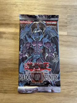 Yu-Gi-Oh! Shadow Of Infinity 1st Edition Sealed Booster Pack - Image 1