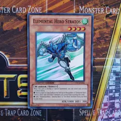 1x Elemental Hero Stratos - Super Rare - CT07-EN006 - Limited Edition - LP - Image 1