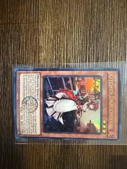 BLMM-EN058 KITCHEN DRAGONMAID EMBLAZONED ULTRA RARE 1ST EDITION YuGiOh CARD - Image 3