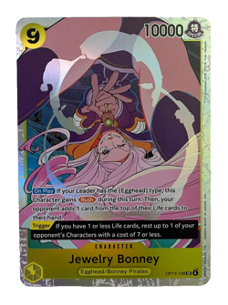 One Piece TCG Jewelry Bonney OP13-108 SR - English NM Holo Carrying on his Will - Image 1