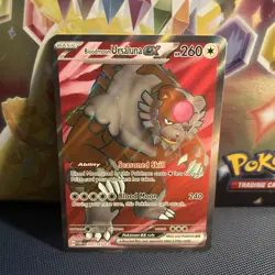 Pokemon TCG S&V Twilight Masquerade Bloodmoon Ursaluna EX Card 202/167 - Image 1