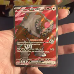 Pokemon TCG S&V Twilight Masquerade Bloodmoon Ursaluna EX Card 202/167 - Image 4