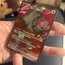 Pokemon TCG S&V Twilight Masquerade Bloodmoon Ursaluna EX Card 202/167 - Image 5
