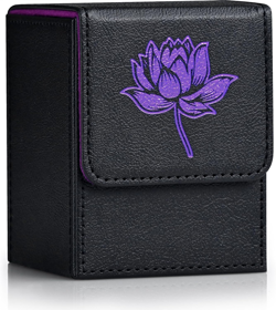 Card Deck Box for MTG Cards with 2 Dividers, Card Storage Box Fits 100+ Single S - Image 1